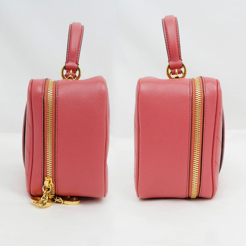 Gucci Blondie 2-Way Top Handle Bag Pink Leather — view 4