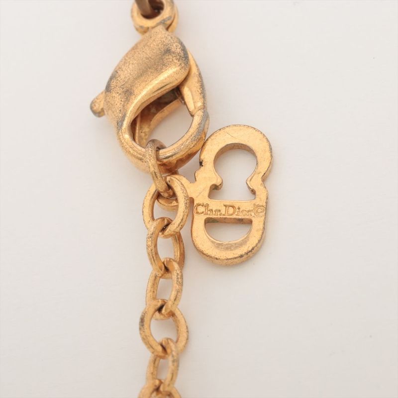 Christian Dior Necklace GP With Rhinestones — view 5