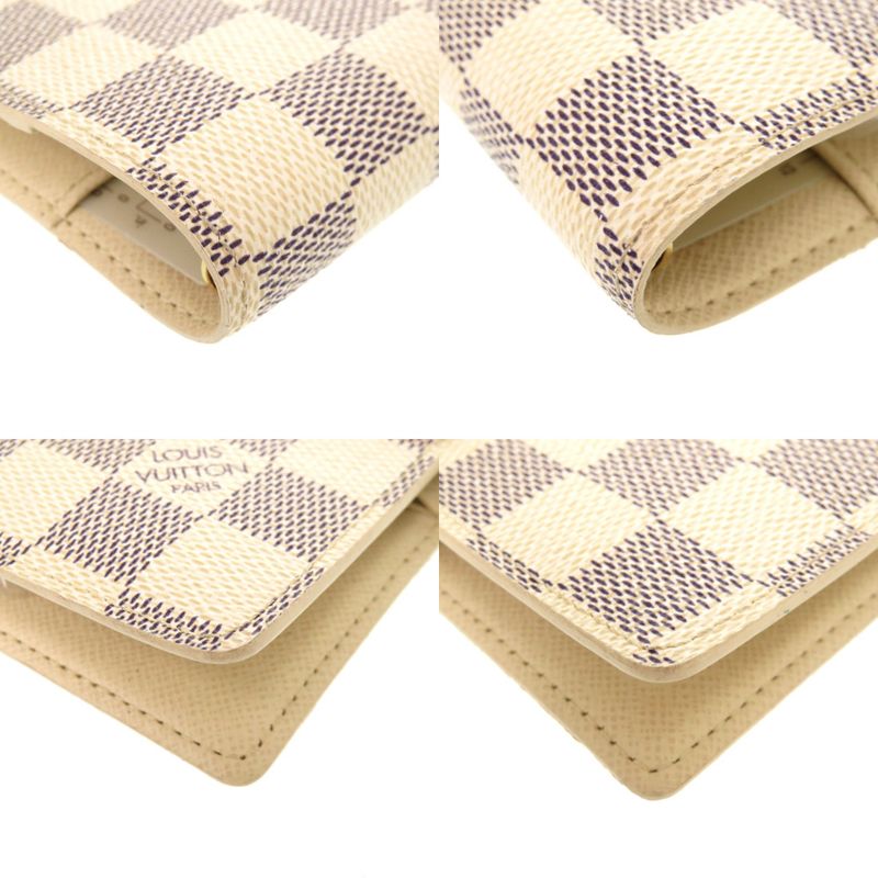 Louis Vuitton Agenda PM Damier Azur Notebook Cover White 1225 — view 4
