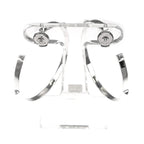 Hermes Earrings Cour De H Pair AG 925 Silver Accessories — view 3