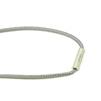 Hermes Necklace H Equipe Buffalo Horn Pink Gray Yellow Pendant — view 9
