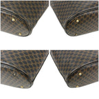 Celine Mini Tote Bag Black Macadam Leather Bucket Shape — view 6