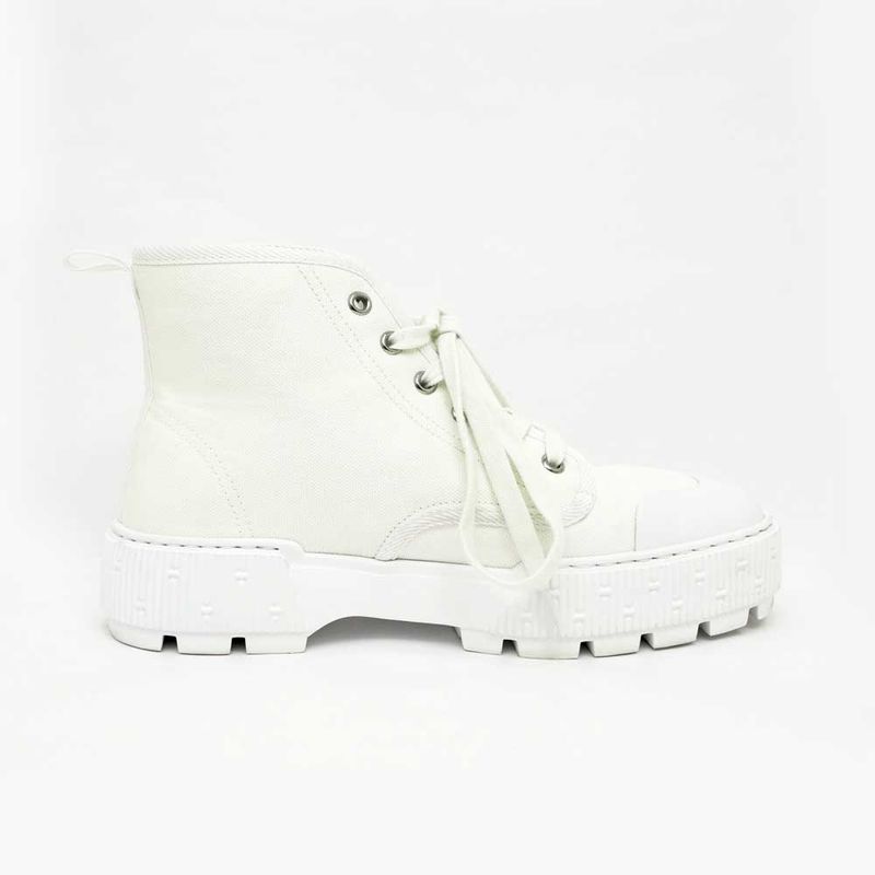 Hermes Short Boots Itinerelle Size 38 White String Apparel — view 2