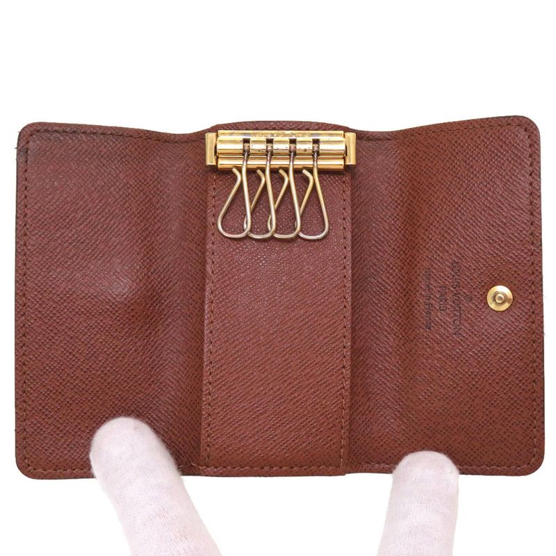 Louis Vuitton Monogram Multicles 4 IC Chip Key Case 0100 — view 4