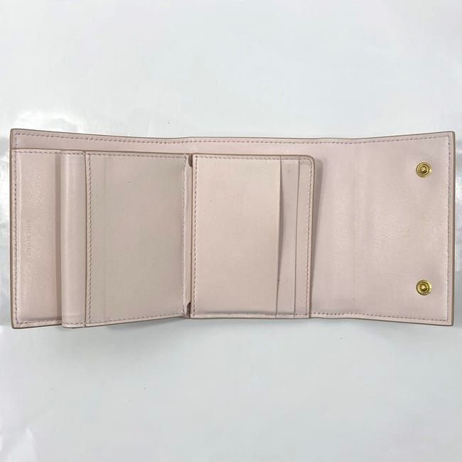 Celine Wallet Trifold Pink Beige 10 B57 — view 6