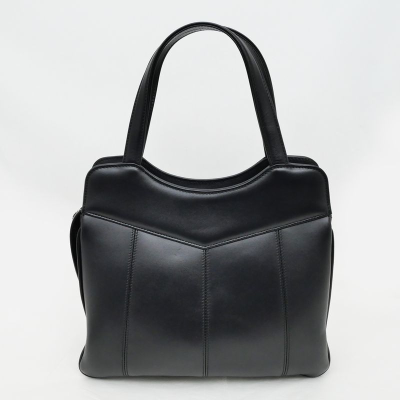 Gucci Petit GG Small Hand Bag Black 2-Way Chain — view 7