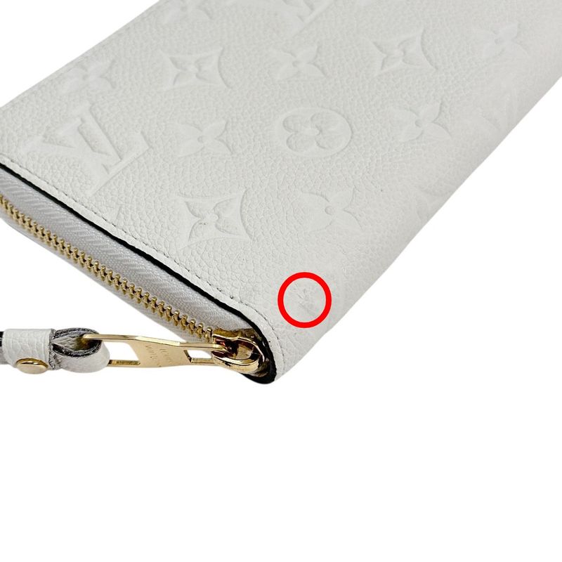 Louis Vuitton Monogram Round Zipper Portefeuille Cles Long Wallet — view 5