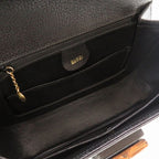 Gucci Bamboo Leather Black 000 2113 0633 Handbag 0187 — view 5