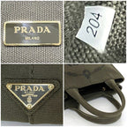 Prada 2 way Bag Canapa Tote — view 4