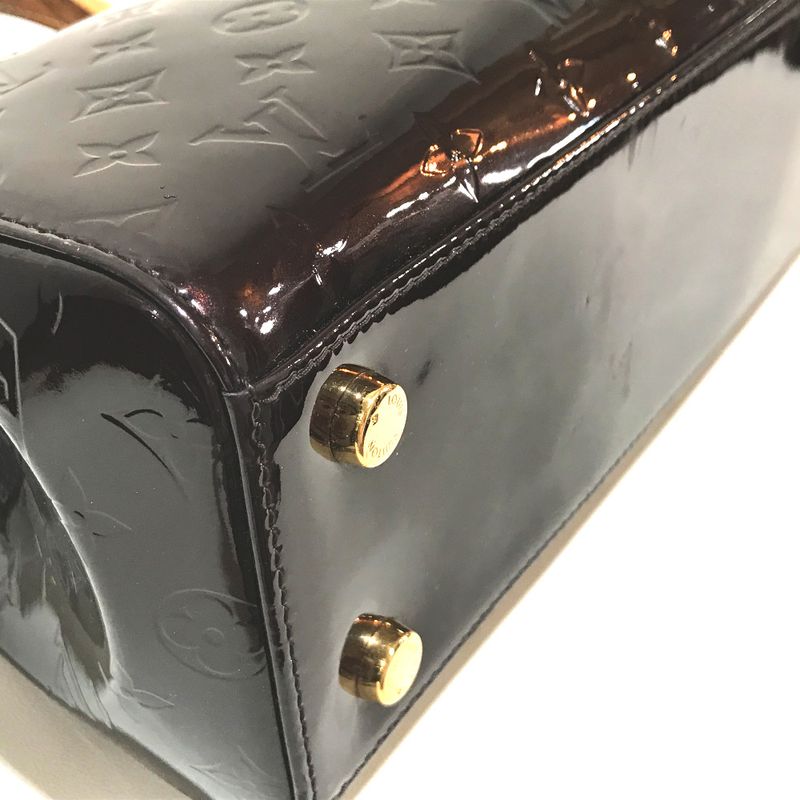 Louis Vuitton Handbag Blair MM Monogram Vernis Purple Taille Dombre — view 5