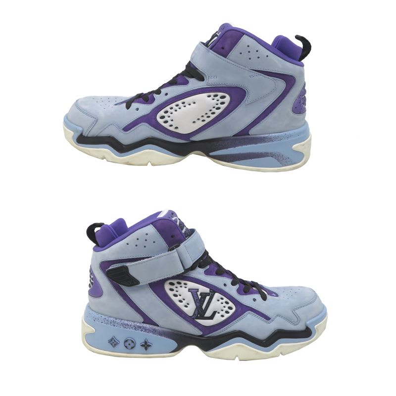 Louis Vuitton Blue Sneakers — view 4