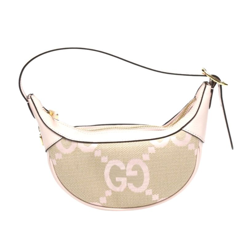 Gucci Ophidia Jumbo GG One Shoulder Mini Bag Handbag Pink — view 2