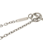 Hermes Mobil H Metal Buffalo Horn Silver Necklace Pendant 1081 — view 7