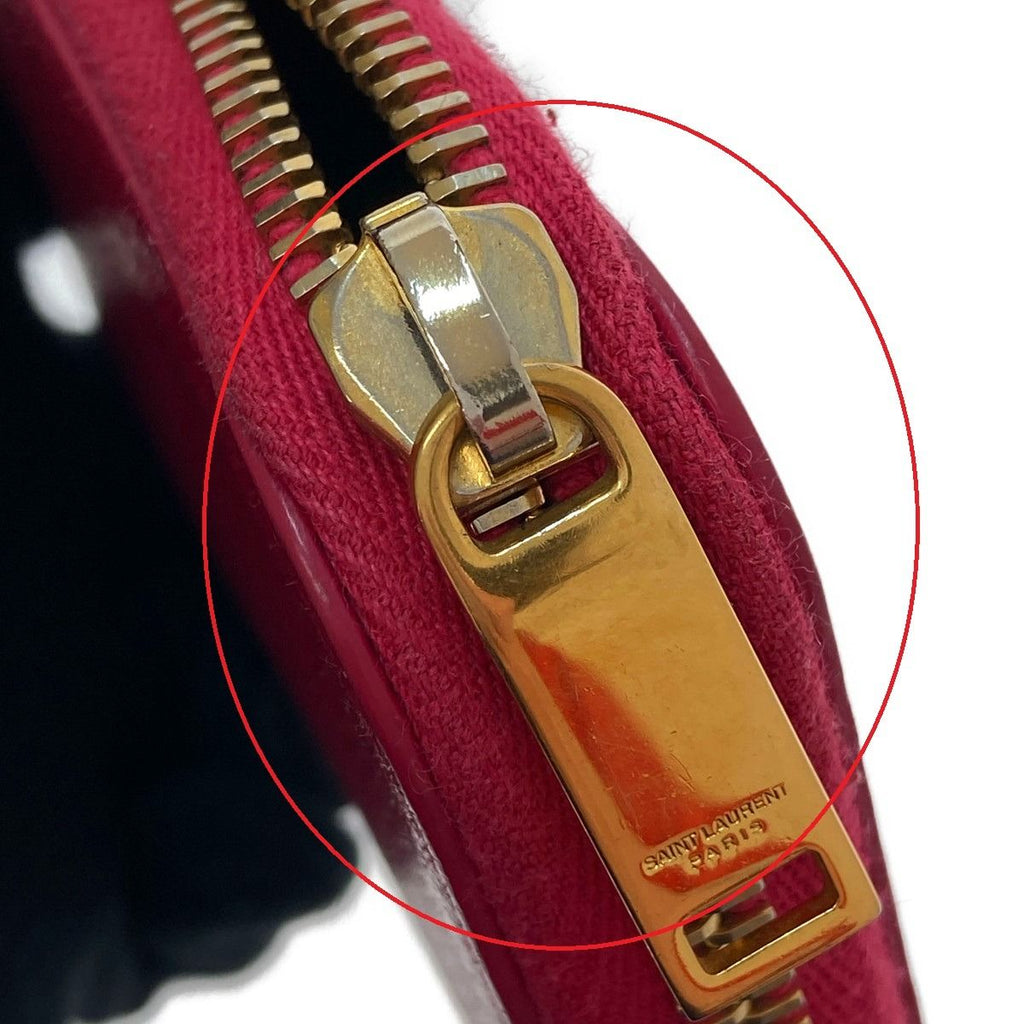 Yves Saint Laurent Coin Card Case Round Zipper — view 7
