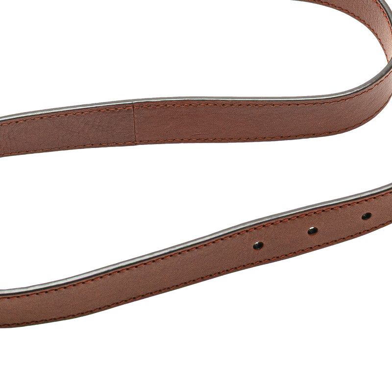 Saint Laurent YSL Monogram Brown Leather — view 5