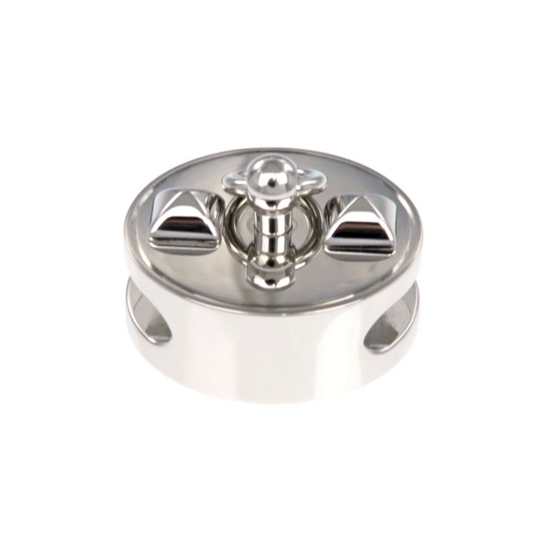 Hermes Collier de Chien Scarf Ring Silver Color Small Accessories — view 5