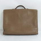 Hermes Sac A Depeches 38 Etoupe Taurillon Clemence F Stamp — view 3