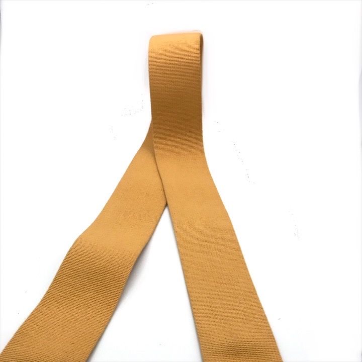 Hermes Shoulder Strap Evelyne Canvas Leather Yellow — view 5