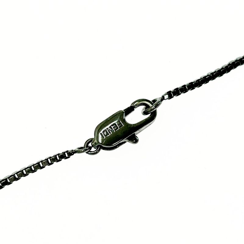 Fendi Metal Logo Necklace Black — view 9