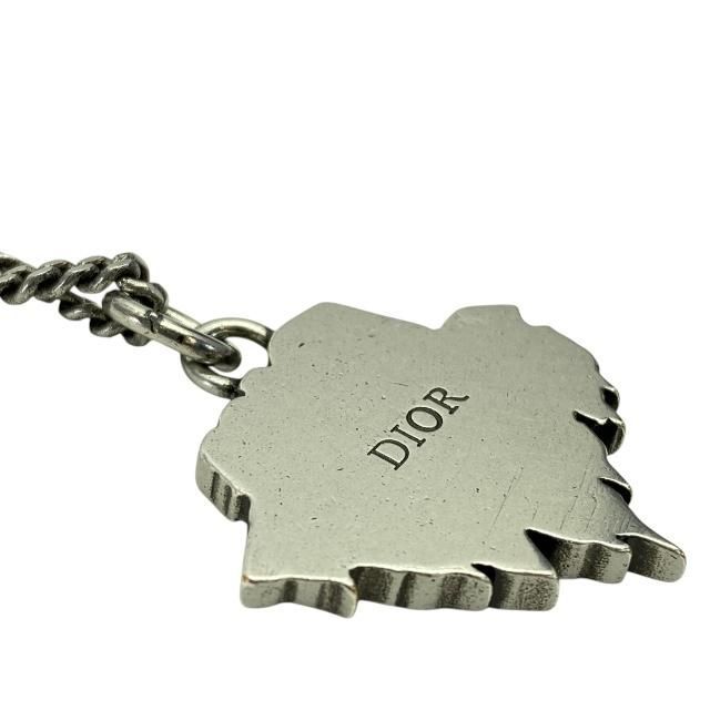Christian Dior Necklace Astero Motif Metal Silver — view 9