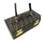 Fendi Zucca Trunk Vanity 2-Way Hand Bag Brown — view 4