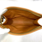 Celine Clutch Bag Brown Beige Macadam — view 7