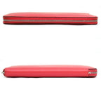 Hermes Azap Long Silk-in Veau Epsom Pink Silver Hardware — view 4