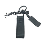 Saint Laurent Key Holder Ring Logo Plate Type — view 3