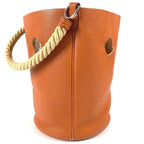 Hermes Shoulder Bag Mangeoir MM Taurillon Cles Mance Orange — view 4