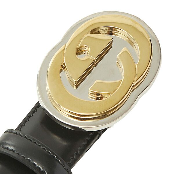 Gucci Belt Interlocking G Black 85 cm — view 4