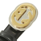 Gucci Belt Interlocking G Black 85 cm — view 4