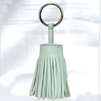Hermes Key Ring Carmen Light Green Leather — view 2