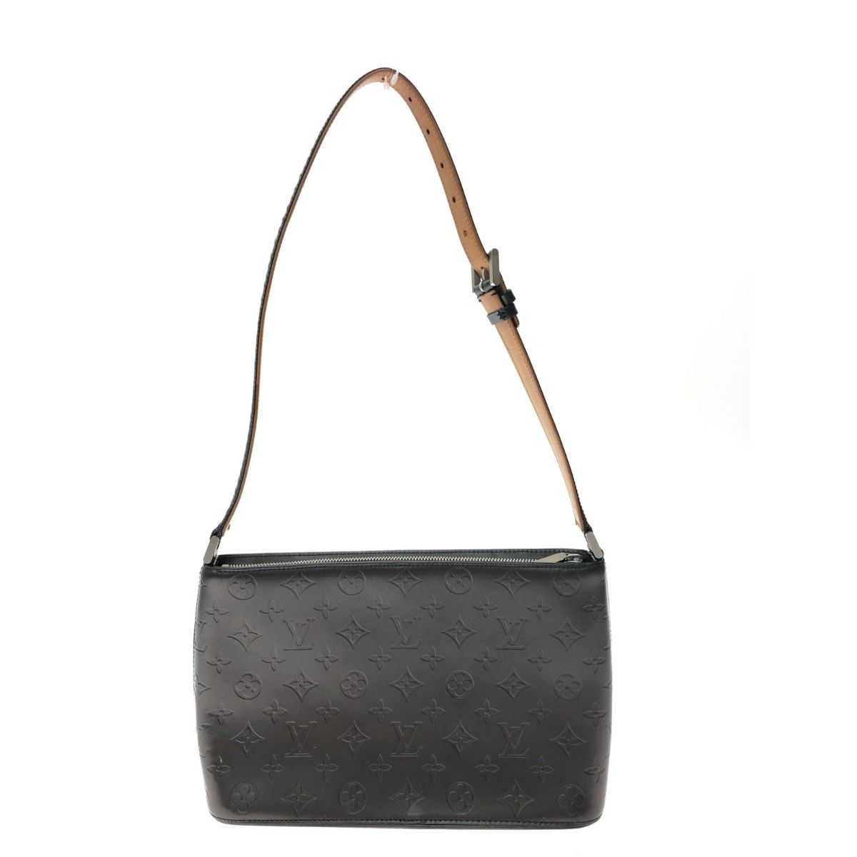 Louis Vuitton Shoulder Bag Monogram Matte Alston Noir — view 2