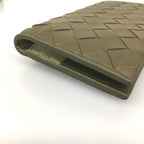 Bottega Veneta Bi-Fold Long Wallet Intrecciato Oblique — view 9