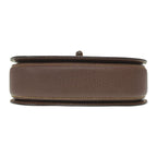 Gucci Bamboo Shoulder Handbag Leather Brown 0084 Vintage With Strap — view 4