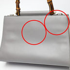 Gucci Handbag Bamboo Gray — view 9