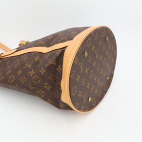 Louis Vuitton GM Tote Bag Monogram Canvas Gleaming Brown — view 5