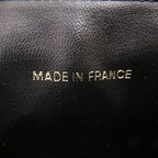 Chanel Caviar Leather Black 4 Vintage Vanity Bag Handbag Vertical Shape — view 8