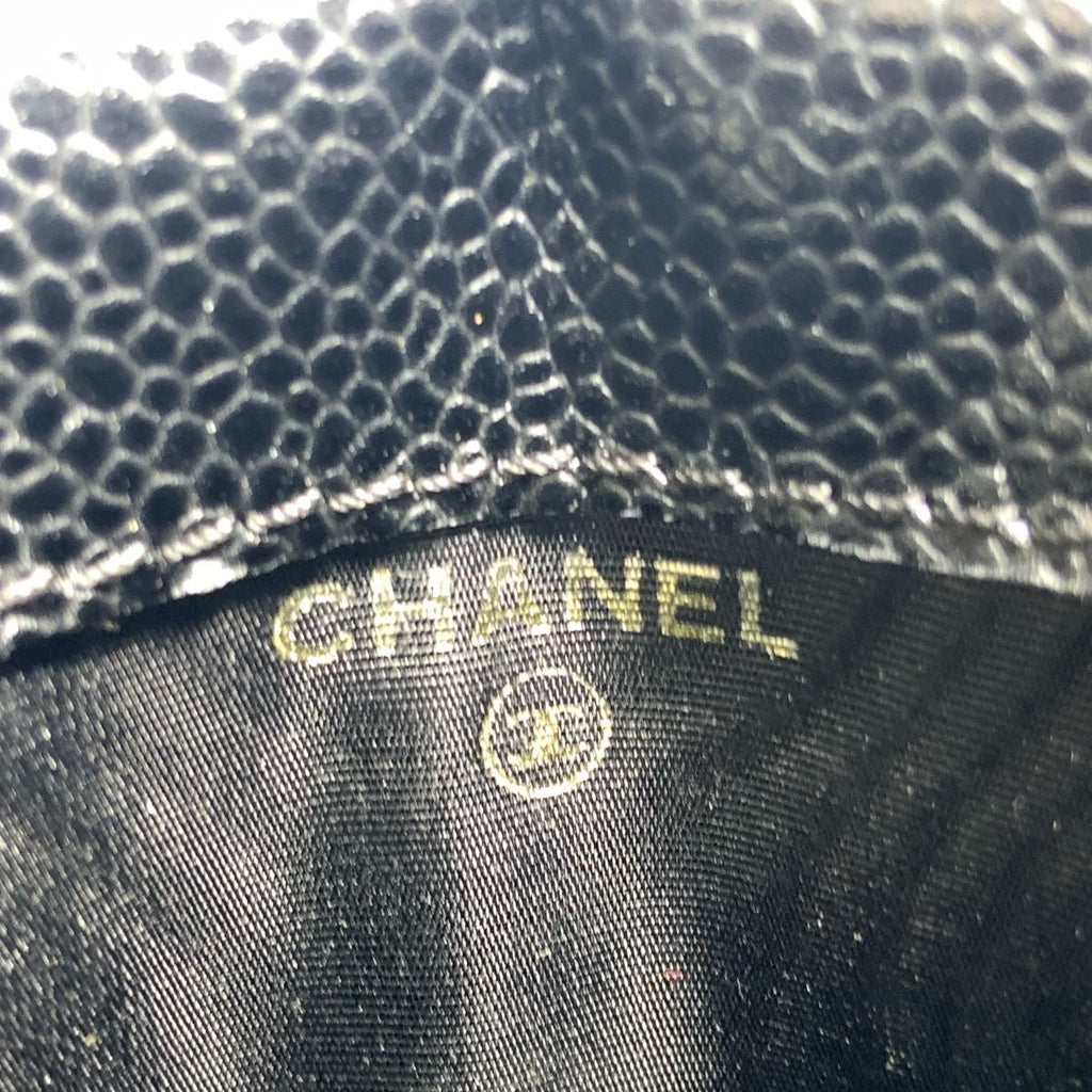 Chanel Caviar Leather Iqos Case Cigarette Black — view 7