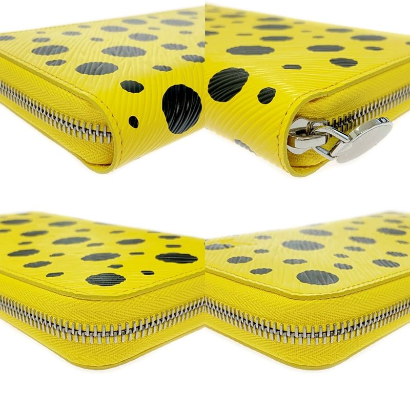 Louis Vuitton Epi Zippy Wallet Yayoi Kusama Jone Noir — view 6
