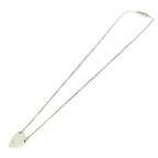 Gucci Silver Logo Heart Necklace 8.0 g 925 Engraved — view 5