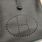Hermes Shoulder Bag Taurillon Cles Mance Evelyne 1 GM — view 9