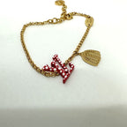 Louis Vuitton Bracelet Iconic Infinity Dot M0970 A Metal Red Yayoi Kusama — view 4