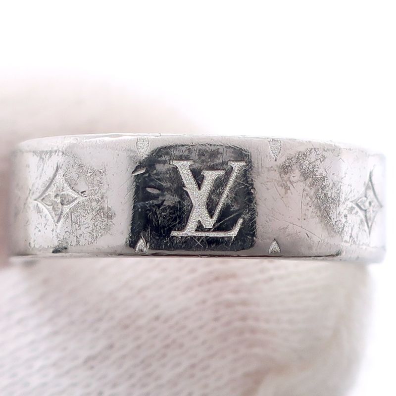 Louis Vuitton Nanogram Metal 16 Le0136 5.7 g Ring — view 6