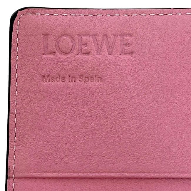 Loewe Folding Long Wallet with Pink Repeat Anagram 107.55 F11 — view 6