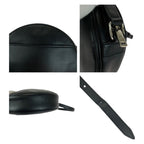 Celine Dancing Kid Logo Studded Black White Silver Hardware Leather Ddj38 — view 5