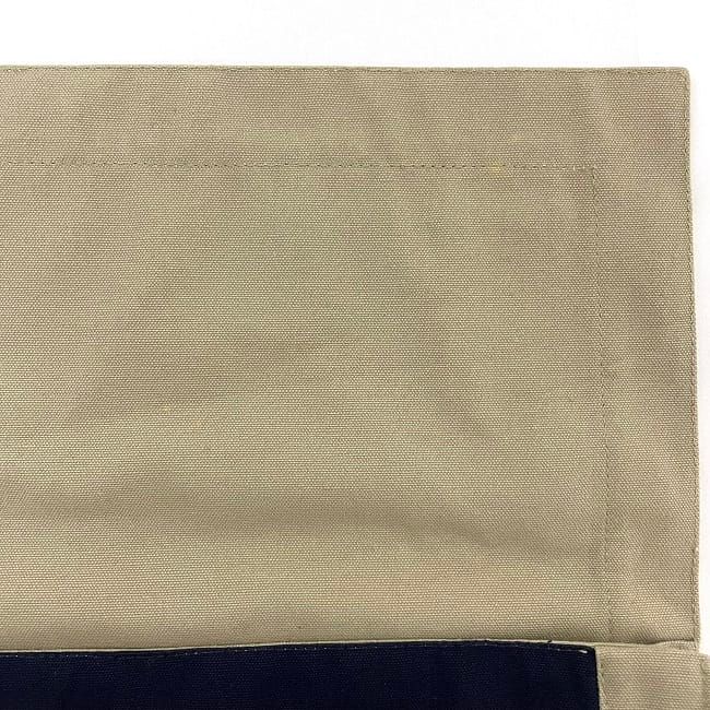 Hermes Clutch Bag Tapidocel Navy Beige — view 4