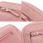 Chanel Round Zipper Long Wallet Caviar Leather 9 th Coco Mark — view 4