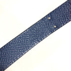 Hermes Belt Jean 18Kelly Denim Blue — view 8