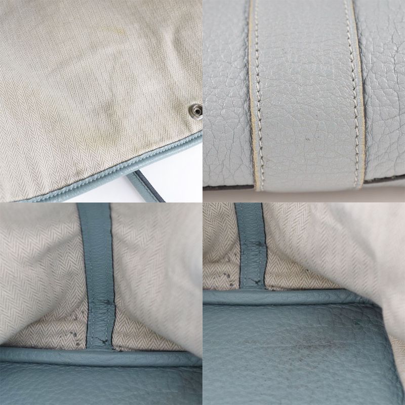 Hermes Garden Party PM Negonda Blue Run Light M Tote Bag — view 5
